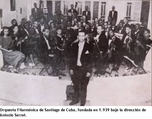 Orquesta Filarmónica Santiago de Cuba, 1939